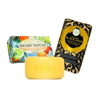 LUXURY COMBO 6  [ LUXURY BLACK SOAP 250G + TAHITIAN LIME & MOSAMBI PEEL 250G ]